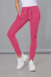 Růžové teplákové kalhoty (CK01-19) odstíny růžové S (36)