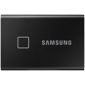 SAMSUNG T7 Touch Externí SSD disk 2TB černá / Externí SSD / R: 1050 MBs W: 1000MBs / USB-C / 3y (MU-PC2T0K/WW)