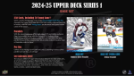 Hokejové Karty NHL 2024-25 Upper Deck Series 1 Hobby Box