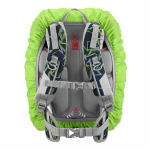 Pláštěnka pro školní aktovku nebo batoh zelená