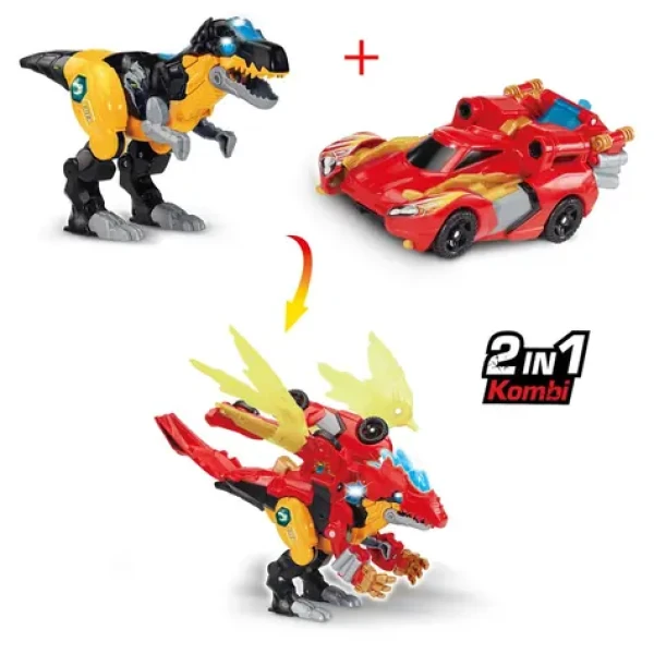 VTECH Akční figurka Switch Go Combo Mega Dragon