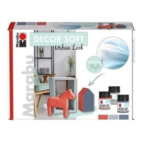 Marabu akrylová barva DECOR SOFT sada URBAN LOOK