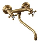 SAPHO - ANTEA nástěnná baterie, bronz 3066