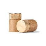 GEJST Mlýnek na sůl a pepř Sina Oak / Brass, přírodní barva, dřevo, kov