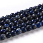 Přírodní lapis lazuli - ∅ 8 mm - 1 ks