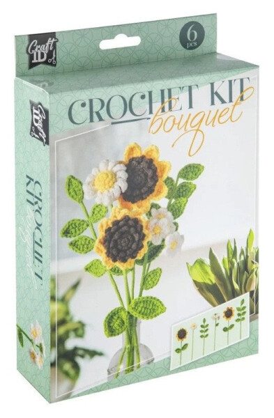 Háčkování - Slunečnice