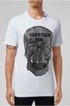 Philipp Plein MTK5231 PJY002N tričko bílé