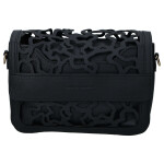 Stylová dámská koženková crossbody kabelka LB Ulma, černá