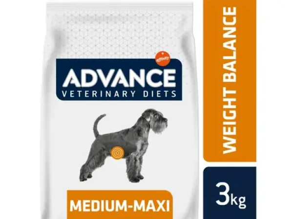 ADVANCE-VD Dog Weight Balance MED/MAXI 3kg / Granule pro psy (8410650152301)
