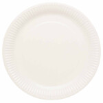 Talíře papírové bílé 23 cm 8 ks Talíře papírové bílé 23 cm 8 ks