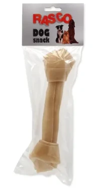 RASCO Žvýkací uzel bůvolí 22,5 cm / Pochoutka pro psy / Malá, střední, velká plemena (4904-69041)
