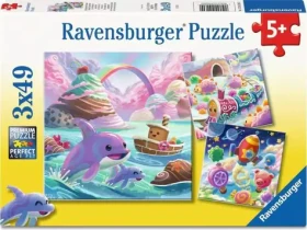 RAVENSBURGER Puzzle Sladké království