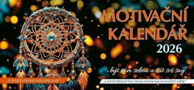 Kalendář 2026 Motivační, stolní, 29,7 x 13,8 cm