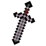 Minecraft replika zbraně 51 cm - Netheritový meč - EPEE