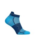 Pánské běžecké merino ponožky ICEBREAKER Mens Run+ Ultralight Micro, Arctic/Atlantis velikost: 42-44 (M)