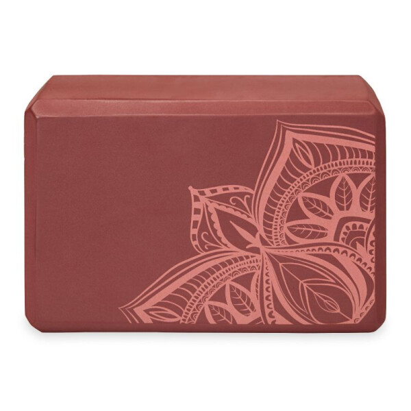 Kostka na jógu Gaiam Intense Rust Sundial Point 65748 N/A
