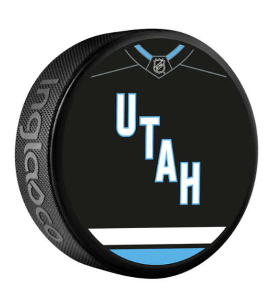 Inglasco / Sherwood Puk Utah Mammoth NHL Jersey Design Puck