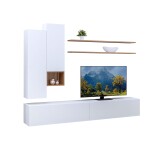 Nábytek Mikulík Obývací stěna CUBE č. 8 horní deska pro dvě spodní skříňky š. 140 cm MIK-279367275