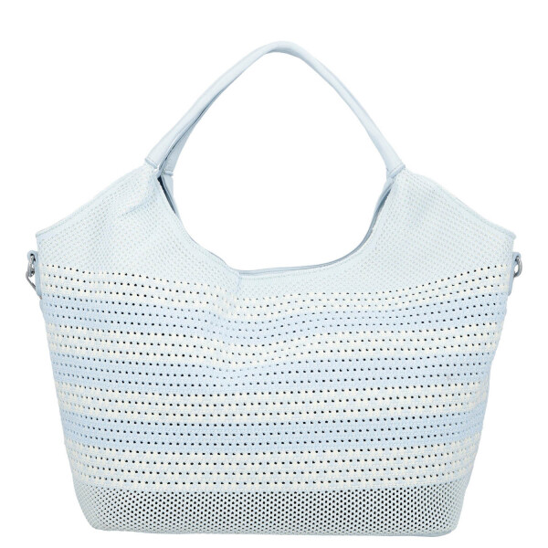 Elegantní dámská kabelka do ruky Carlita, světle modrá