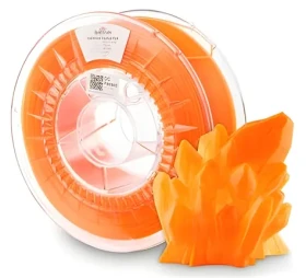 Spectrum PLA Crystal Neon Orange / Filament / PLA / 1.75 mm / 1 kg (80884)
