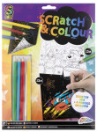 Vyškrabávací/vymalovávací obrázky - Craft Creative