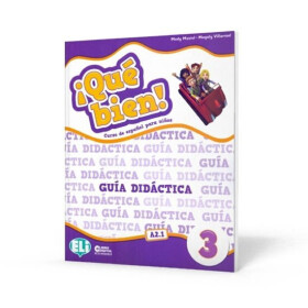 Qué bien! 3 Guía didáctica + 2 CD audio + DVD Cuentos en musical - Mady Musiol