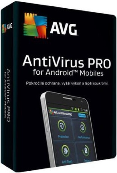 AVG Antivirus Pro for Android - 1 Zařízení | 1 Rok | Android (avp.1.12m)