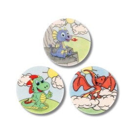 Dortisimo Marcipánová dekorace Bombasei Dráčci (6 ks)