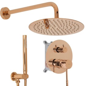 REA - Podomítková sprchová sada Lungo Diamond Copper + BOX REA-P5657