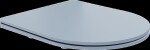 MEXEN - WC sedátko Soft Close slim, duroplast, šedý-niebieski mat 39740069