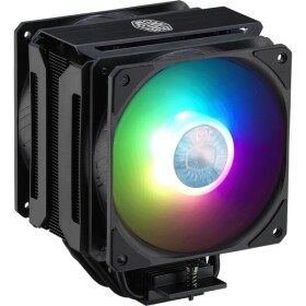 Cooler Master MasterAir MA612 Stealth ARGB černá / 2x 120mm RGB / 27dB @ 1800RPM / 62 CFM / 4-pin / Intel AMD (MAP-T6PS-218PA-R1)