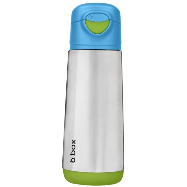 B.box Termoska na pití sport 500 ml -modrá/zelená