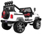 Mamido Elektrické autíčko Jeep Raptor 4x4 bílé