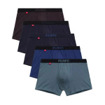Pánské boxerky 5 pack 004/1 - Atlantic vícebarevná XXL
