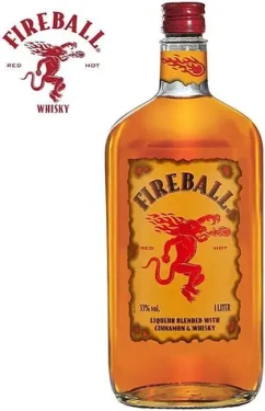 Fireball Cinnamon / Whisky likér / Skořice / 33 % vol. / 1 l (088004144678)