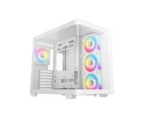 DEEPCOOL Case CG530U 4F WH, ATX, Průhledná bočnice, 4x120mm ARGB Fan, bílá EDF_1808151