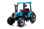 Mamido Dětský elektrický traktor MX-616 s kabinou 12V | 2x45W modrý