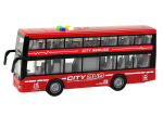 Mamido Patrový autobus s efekty a frikčním pohonem 1:16 červený