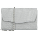 Trendy dámské psaníčko Michelle Moon Tilis, stříbrné