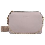 Stylová dámská koženková crossbody kabelka Ebbas, fialová