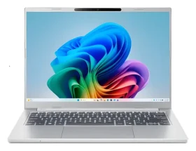 Acer Aspire 14 AI (A14-I71M-55XP) stříbrná / Notebook / 14" WUXGA IPS 120Hz / Intel Core Ultra 5 325 / 16GB / 512GB SSD (NX.JYHEC.005)