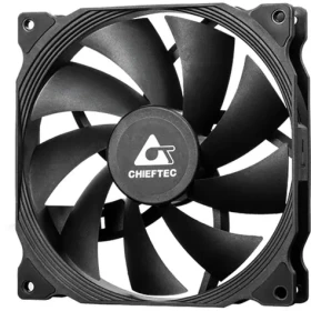 CHIEFTEC ZF-1425PWM černá / Ventilátor / 140mm / Hydraulic Bearing / 20.1 dB @ 1200 RPM / 56.4 CFM / 4-Pin PWM (ZF-1425PWM)