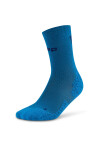 CEP dámské běžecké kompresní vysoké ponožky ULTRALIGHT 4.0 - blue/dark blue Velikost: II (Vel. chodidla 34-37)