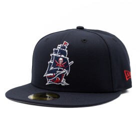 New Era Pánská kšiltovka Tampa Bay Buccaneers NFL Alternate Logo 59FIFTY Fitted - Tmavě modrá Velikost: 7 5/8