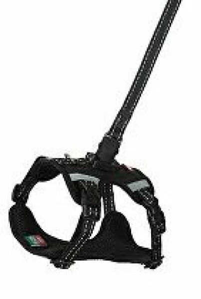 Postroj pes s vodítkem 2m CLIP&GO černá XS Zolux