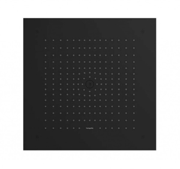 HANSGROHE - Raindance E Hlavová sprcha, 40x40 cm, EcoSmart, matná černá 26253670