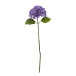 Bloomingville Umělá květina Hydrangea Purple 73 cm, fialová barva, plast