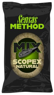 Sensas Method Mix 1kg - Natural Scopex,Sensas Method Mix 1kg - Natural Scopex