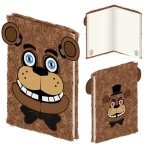 PYRAMID Plyšový blok Five Nights at Freddy's Freddy DPL10 / Blok / A5 (SR2501299EPM)