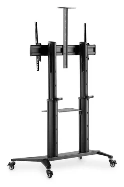 Digitus TV Cart černý / Stojan na kolečkách pro TV / 70-120" / nosnost 140 kg (DA-90452)